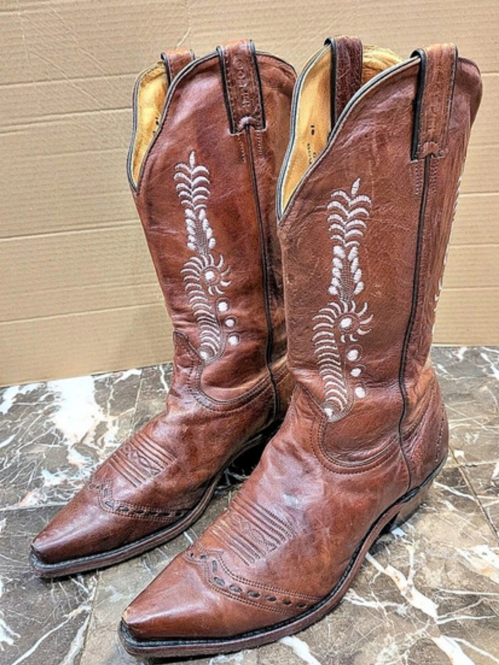 Boulet Western Boots Western Boots Brown US 10